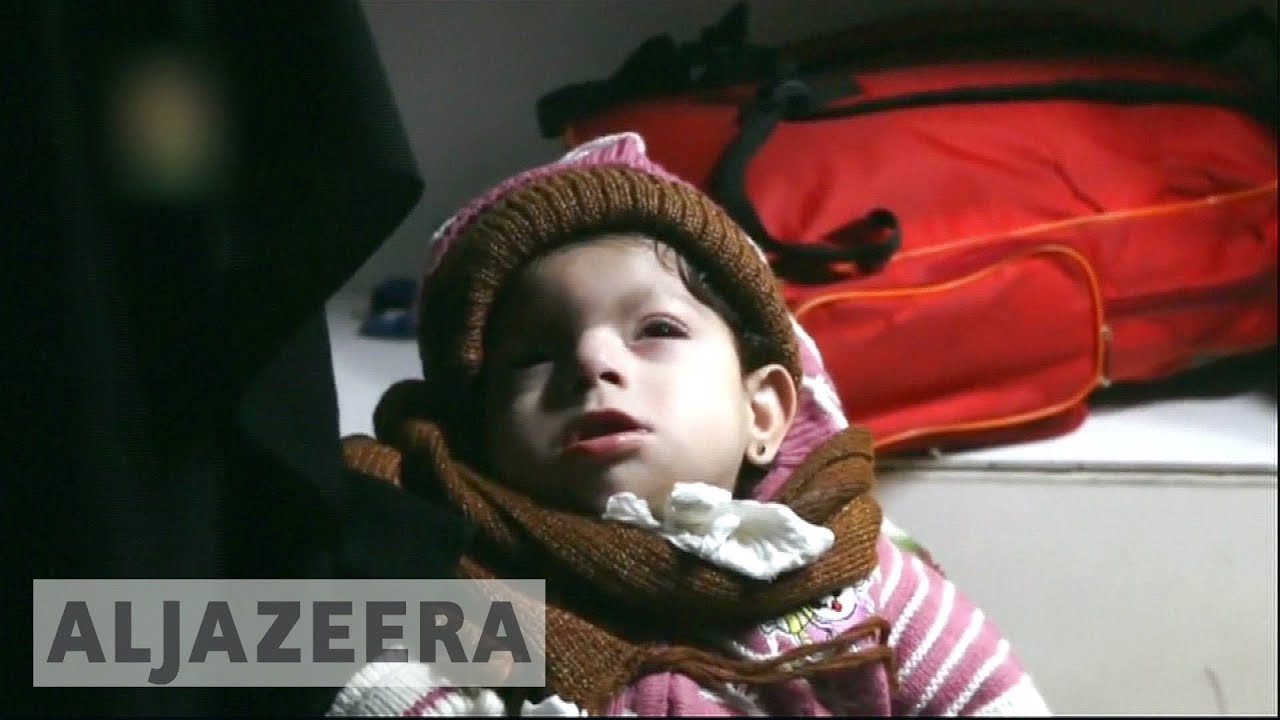 إجلاء مرضى في حالة حرجة من الغوطة السورية | الجزيرة الإنجليزية