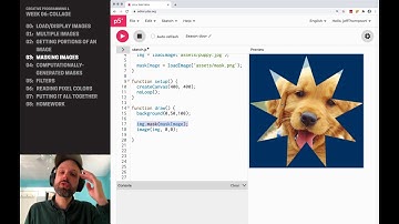 CP1: Collage in P5JS – Masking Images