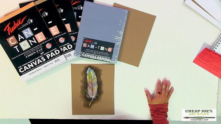 Cheap Joe's 2 Minute Art Tip - Can-Tone Canvas Panels and Pads