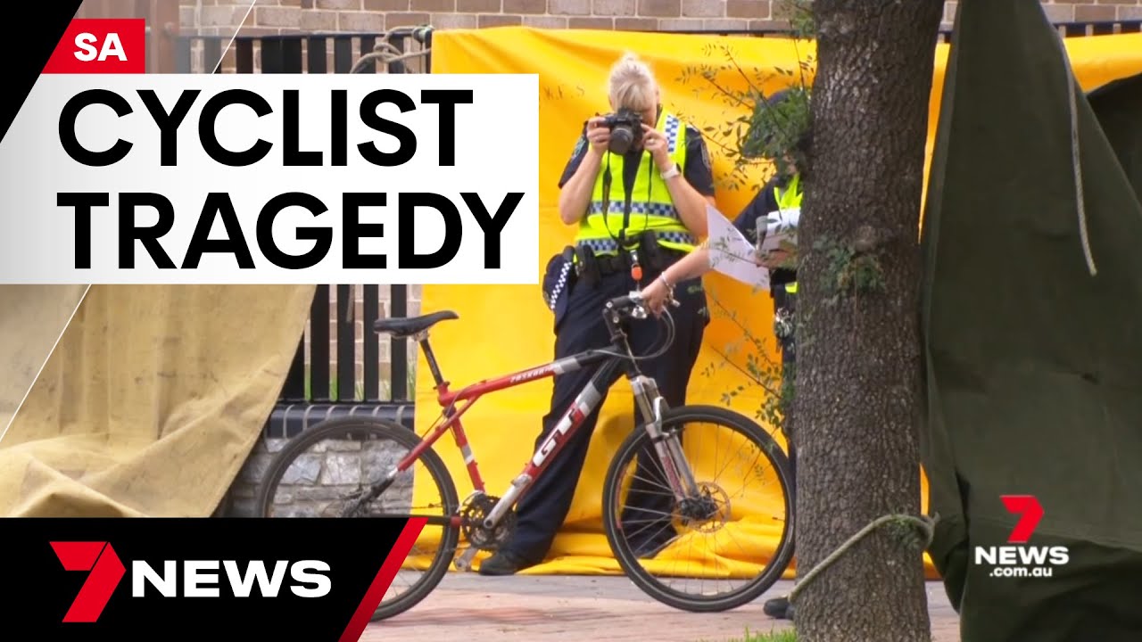 Cyclist killed after being struck by car in SA | 7 News Australia - YouTube
