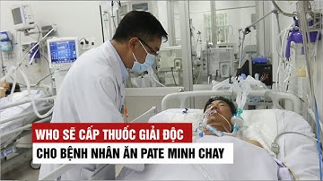 WHO sẽ cấp thuốc giải độc cho bệnh nhân ăn pate Minh Chay mức độ nặng