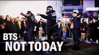 Video thumbnail of "DOB: 방탄소년단(BTS) 'NOT TODAY' 소름돋는 안무 Cover 직캠"