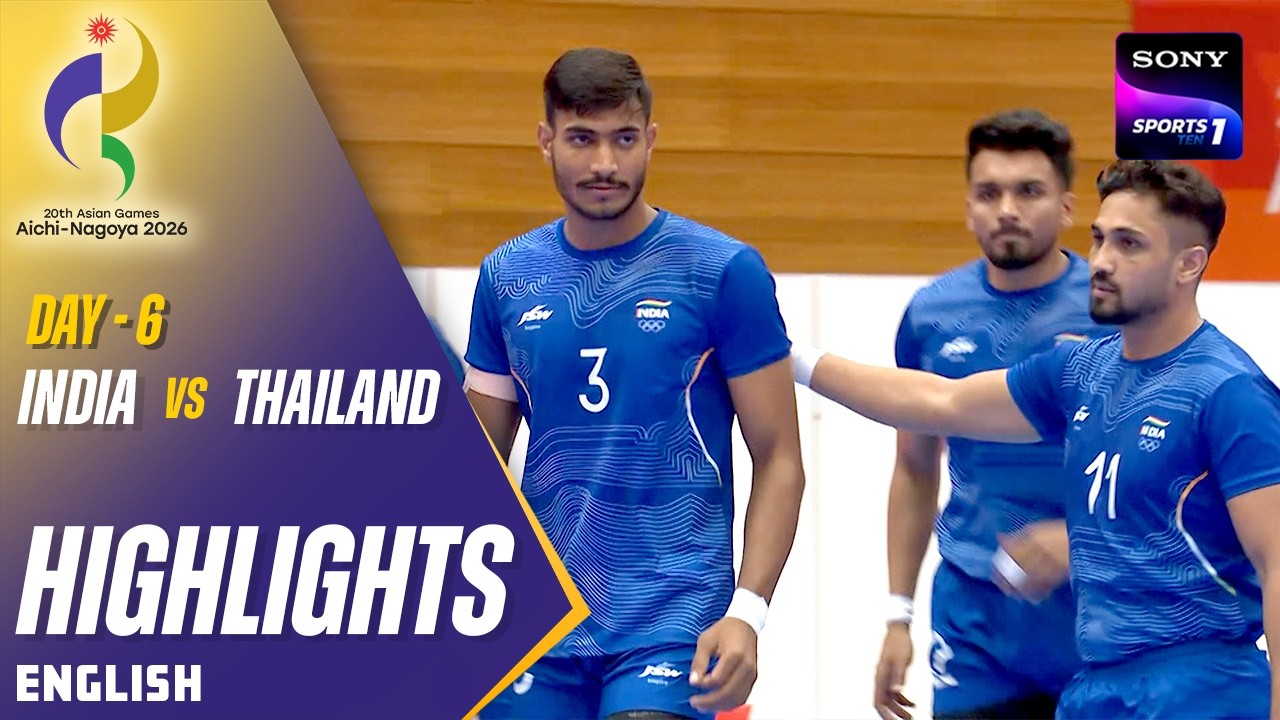 India Moves Into The Final | IND vs THA | Kabaddi | English | Highlights | Asian Games 2026