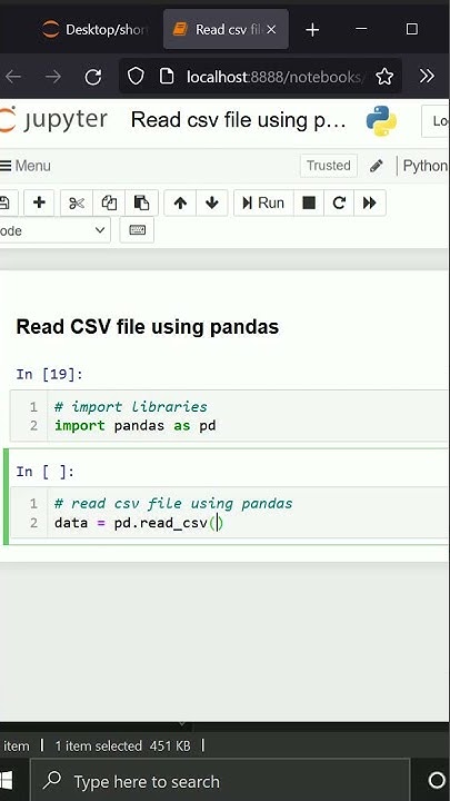 Read CSV file using pandas in Data Science | Codersarts - YouTube