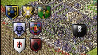 STRONGHOLD KINGDOMS DEFENSE: Luna333 DEFENDS 8 TIMED CAPTAIN ARMIES WITH EPIC CASTLE DESIGN! screenshot 5