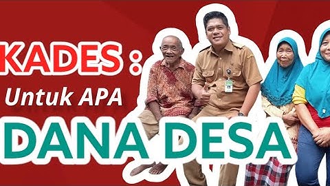 MANFAAT DANA DESA !!! UNTUK MASYARAKAT DESA LUMAJANG WATUMALANG WONOSOBO