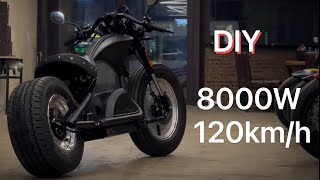 : DIY 8000w 120km/h Rooder Mangosteen #Citycoco #Chopper Electric #Scooter, rooder@roodergroup.com