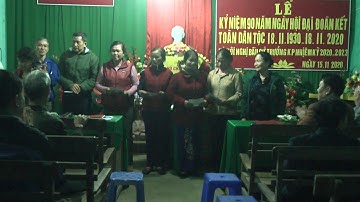 Ngày hội Đại đoàn kết toàn dân khu phố Chí Linh, thị trấn Lang Chánh