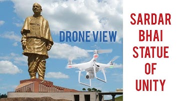 Sardar Patel Statue of Unity Drone View | Incredible India