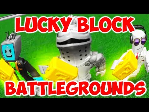 Roblox Lucky Block Battlegrounds With Xdarzethx And - roblox crusher with xdarzethx invidious