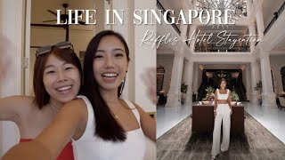Luxury 5-star hotel in Singapore 🇸🇬 Raffles Hotel staycation