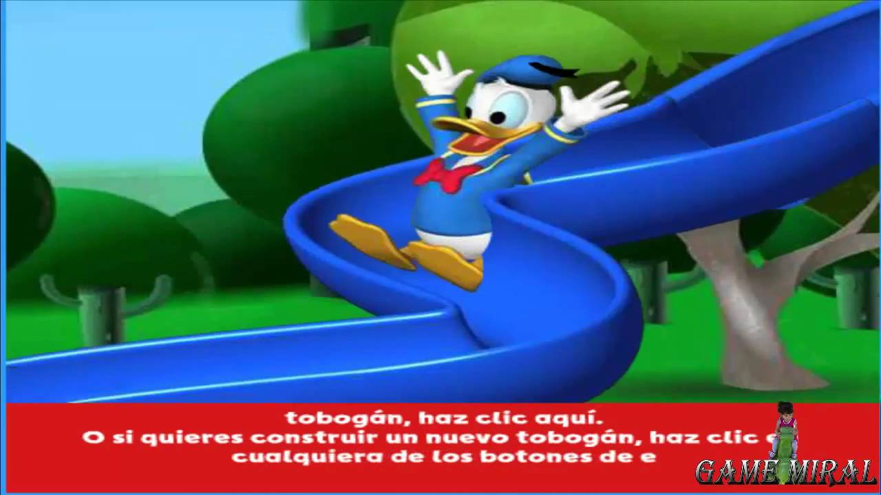 La Casa de Mickey Mouse en Espanol - El tobogan loco de ...