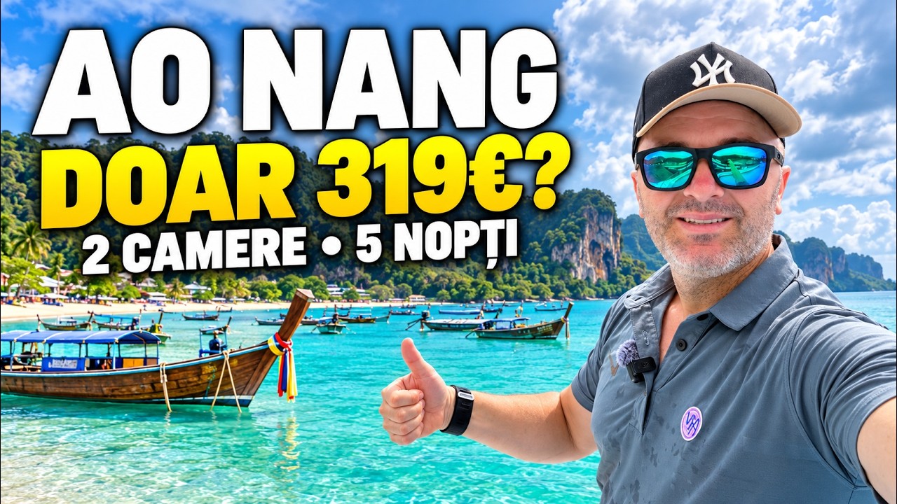 THAILANDA 🇹🇭 5 nopți la 319€ cu mic dejun! Cât costa în România?