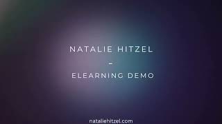 Natalie Hitzel - Elearning Demo