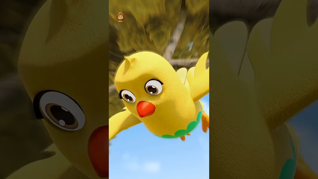 Chidiya Udi Song 🐦, चिड़िया उड़ी कविता #chidiyawalacartoon #shortsvideo #viralshorts #balgeet