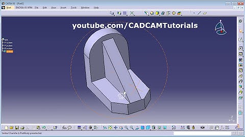 CATIA Training Course Exercises for Beginners - 5 | CATIA Exercises with Solutions
