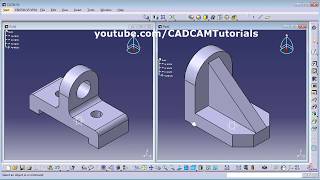 CATIA Training Course Exercises for Beginners  5 | CATIA Exercises with Solutions