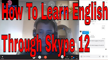 How To Learn English Through Skype 12, How To Learn English With An Indian Accent Official Video!