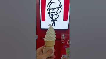 KFC ice cream 10 baht #icecream cheapest ice cream