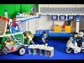 Lego Superhero's Episode Spiderman Catches Bank Robbers In ACTION Police Animation