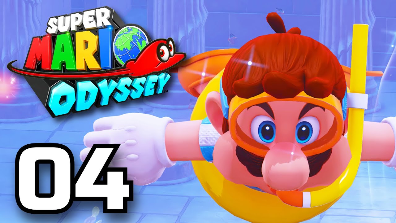 Super Mario Odyssey 100 Gameplay Walkthrough Lake Kingdom [Part 4