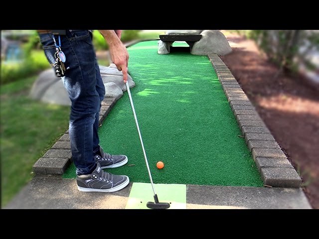 THE CLOSEST Mini Golf Game EVER!  Lets Play Mini Golf FOR REAL! 