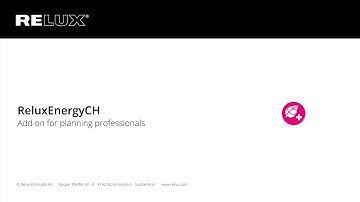 ReluxEnergy CH - Add on for ReluxDesktop & ReluxSuite (EN)