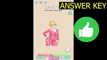 Brain Wind - Tricky Puzzle Game LEVEL 10 Find the sexy girl - Gameplay Walkthrough Android IOS