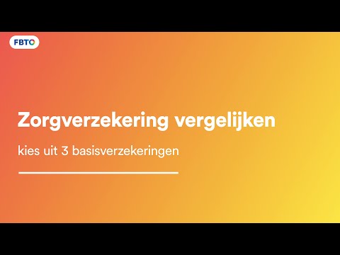 FBTO Zorgverzekeringen vergelijken | Jij kiest. FBTO