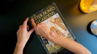 Whisper ASMR 1931 Better Homes & Garden Magazine Flip