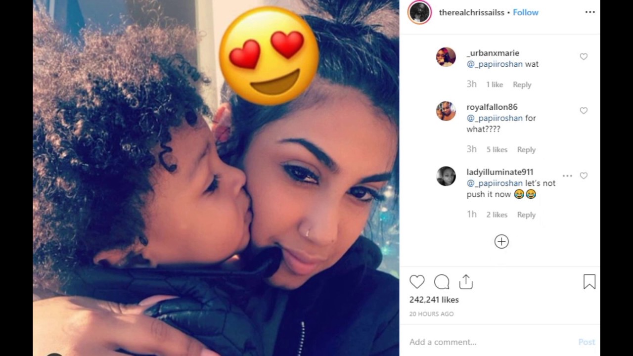 CHRIS SAILS GIVES QUEEN NAIJA A GIFT ON FATHER'S DAY?👀💖👏 YouTube