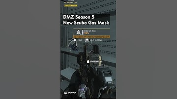 DMZ Season 5 New Scuba Gas Mask #shorts #cod #callofduty #dmz #warzone2 #modernwarfare2 #gaming