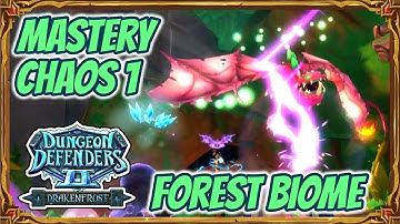 Dungeon Defenders 2 | Mastery Chaos 1 - Forest Biome