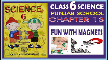 6th SCIENCE CHAPTER 13 | FUN WITH MAGNETS | new book (WITH QUESTION ANSWER) PSEB