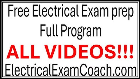 Free Electrical Exam Prep. Master, Contractor, Journeyman, Calculations Portion, icc nec nascla