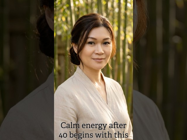 Calm energy after 40 begins with this