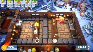 Overcooked! AYCE_Festive Seasoning_Part 2 (2 players co-op)