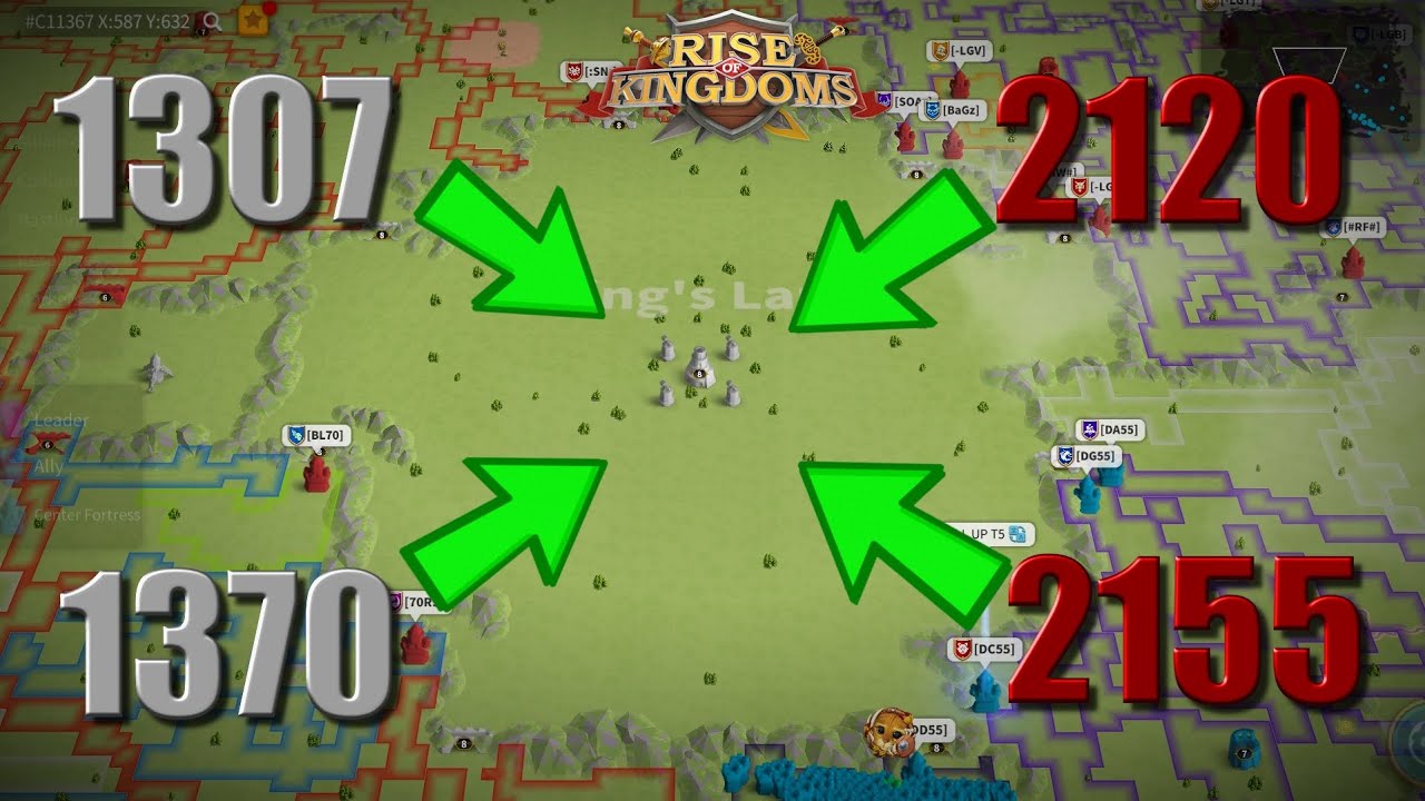 LIVE NOW! King's Land opening Heroic Anthem 2155, 2120 vs 1307, 1370 in