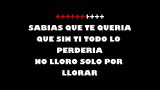Sin Sentimientos Alberto Barros Karaoke