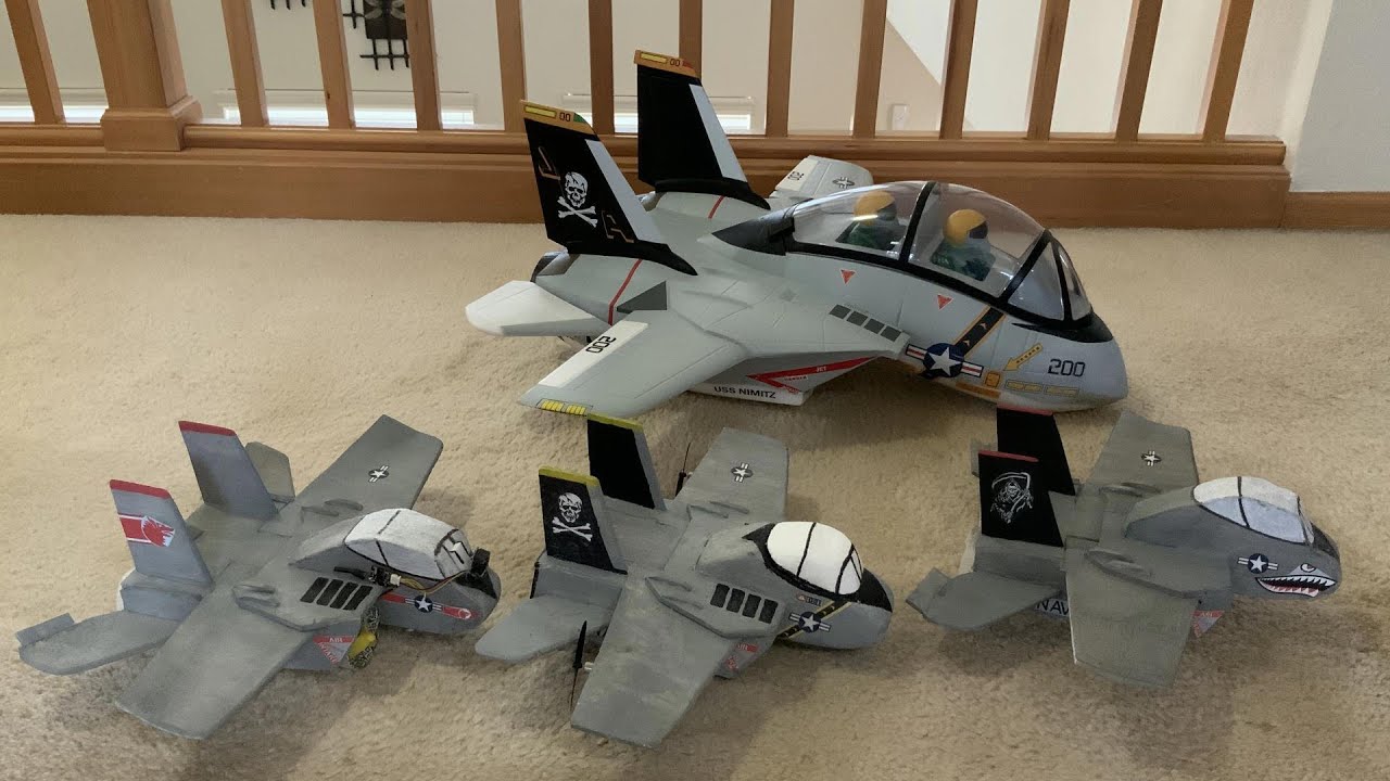 Fattie F-14 EDF Flight (Hand Launch)