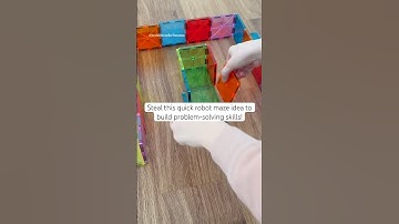 @MAGNATILES make great mazes for robots that can 🚀 problem-solving and critical thinking skills