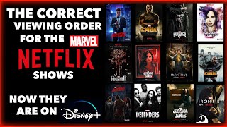 How to watch the DEFENDERS SAGA on Disney Plus - Netflix Daredevil, Punisher, Luke Cage