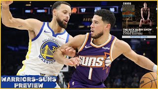 Previewing the Golden State Warriors at the Phoenix Suns in the 2nd Play-In Game, with Rick Barry