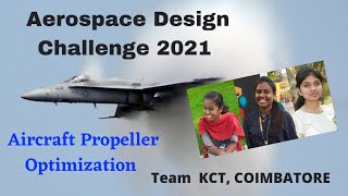 Aerospace Design Challenge 2021 Top 5 Teams|Team 1 Aircraft Propeller Optimization|AERO HUB