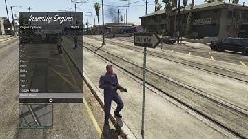NEW // Ps3 Sprx Gta5 Mod Menu Insanity Enginge V1.0 // Give RP + NON Host Kick [FREE]