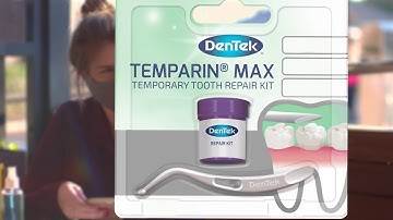 Dentek repair kit advert ITV morning TV ident