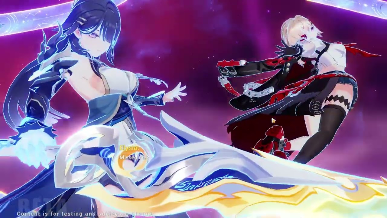 Raiden Mei: Xentinel Elysian Realm Gameplay (Stelar Outburst)