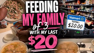 HOW I FEED MY FAMILY WITH MY LAST $20 + STORYTIME 