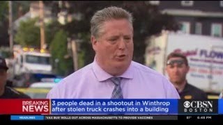 Winthrop Police Chief Provides Update On Shooting That Killed 3 People, Including Suspect