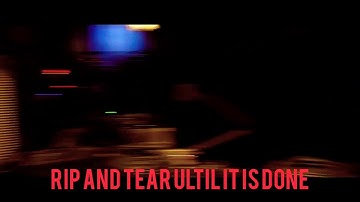 DOOM 2005 movie First person scene with doom 2016 BFG division music